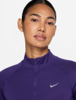 Nike Tempo Dri-Fit Kadın Mor Sweatshirt Nike Tempo Dri-Fit Kadın Mor Sweatshirt