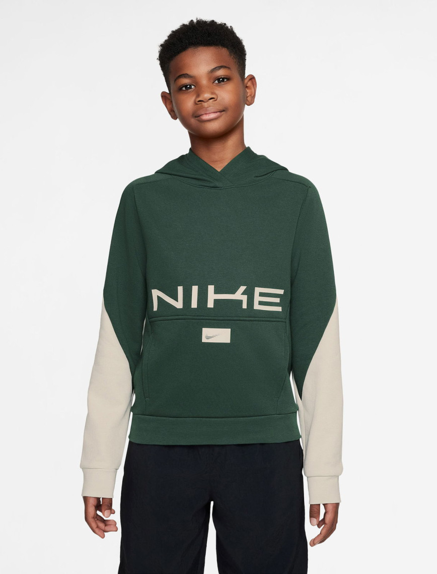 Nike Dri-Fit Multi Fleece Genç Çocuk Yeşil Sweatshirt Nike Dri-Fit Multi Fleece Genç Çocuk Yeşil Sweatshirt