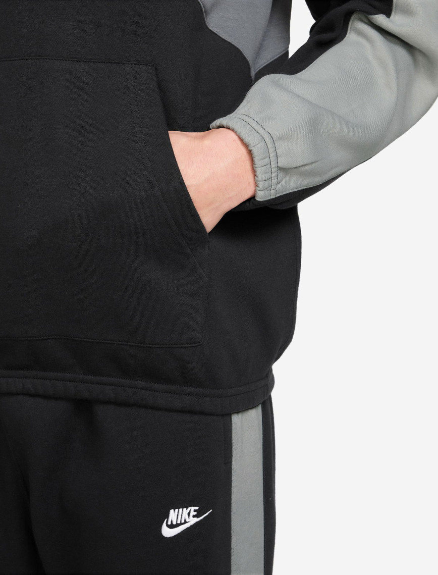 Nike Fleece Track Erkek Siyah Sweatshirt Nike Fleece Track Erkek Siyah Sweatshirt