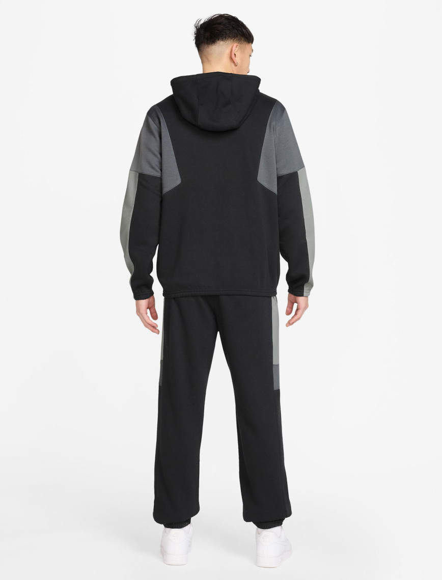 Nike Fleece Track Erkek Siyah Sweatshirt Nike Fleece Track Erkek Siyah Sweatshirt