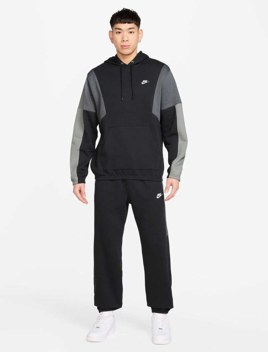 Nike Fleece Track Erkek Siyah Sweatshirt Nike Fleece Track Erkek Siyah Sweatshirt