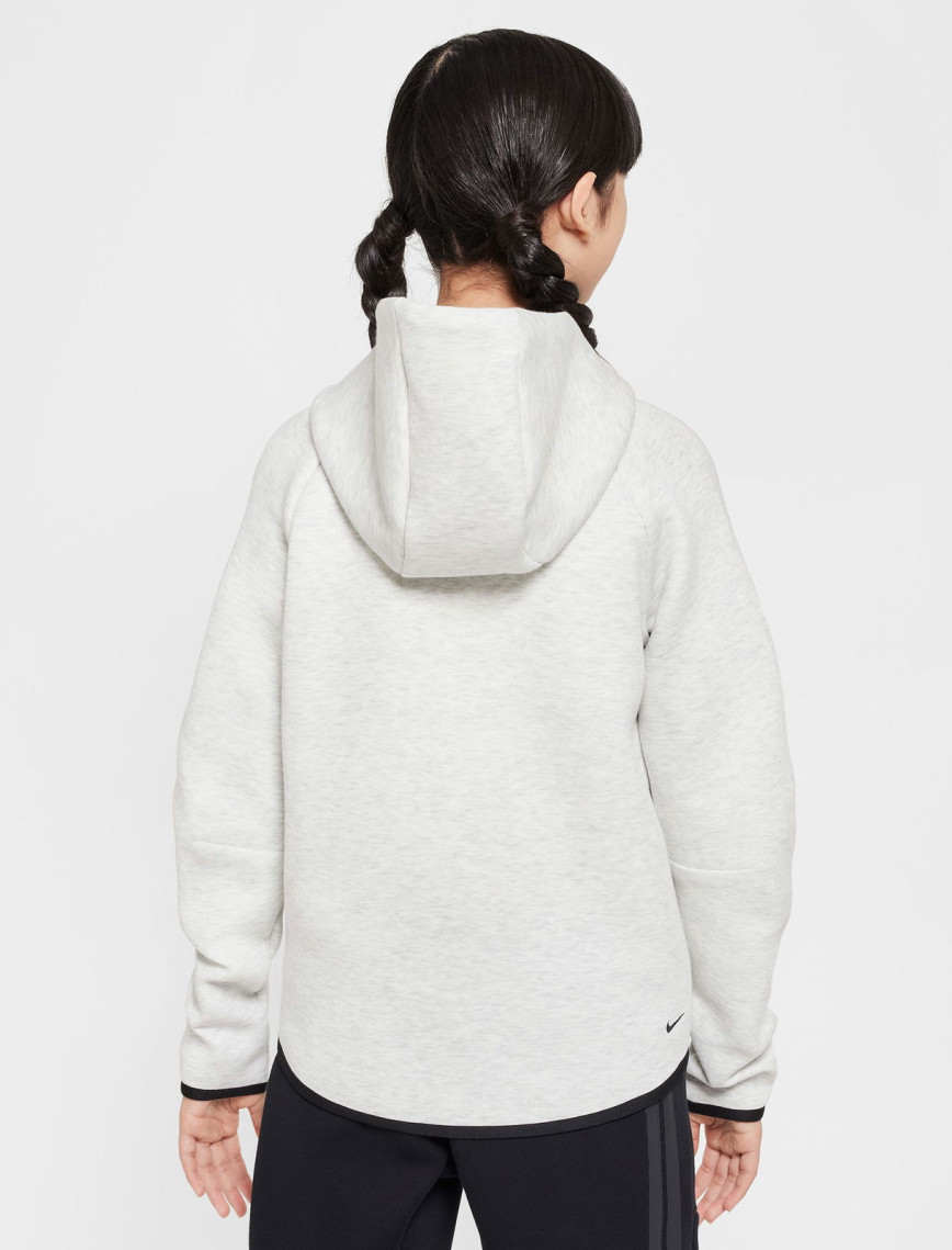 Nike Sportswear Tech Fleece Genç Çocuk Gri Eşofman Üstü Nike Sportswear Tech Fleece Genç Çocuk Gri Eşofman Üstü