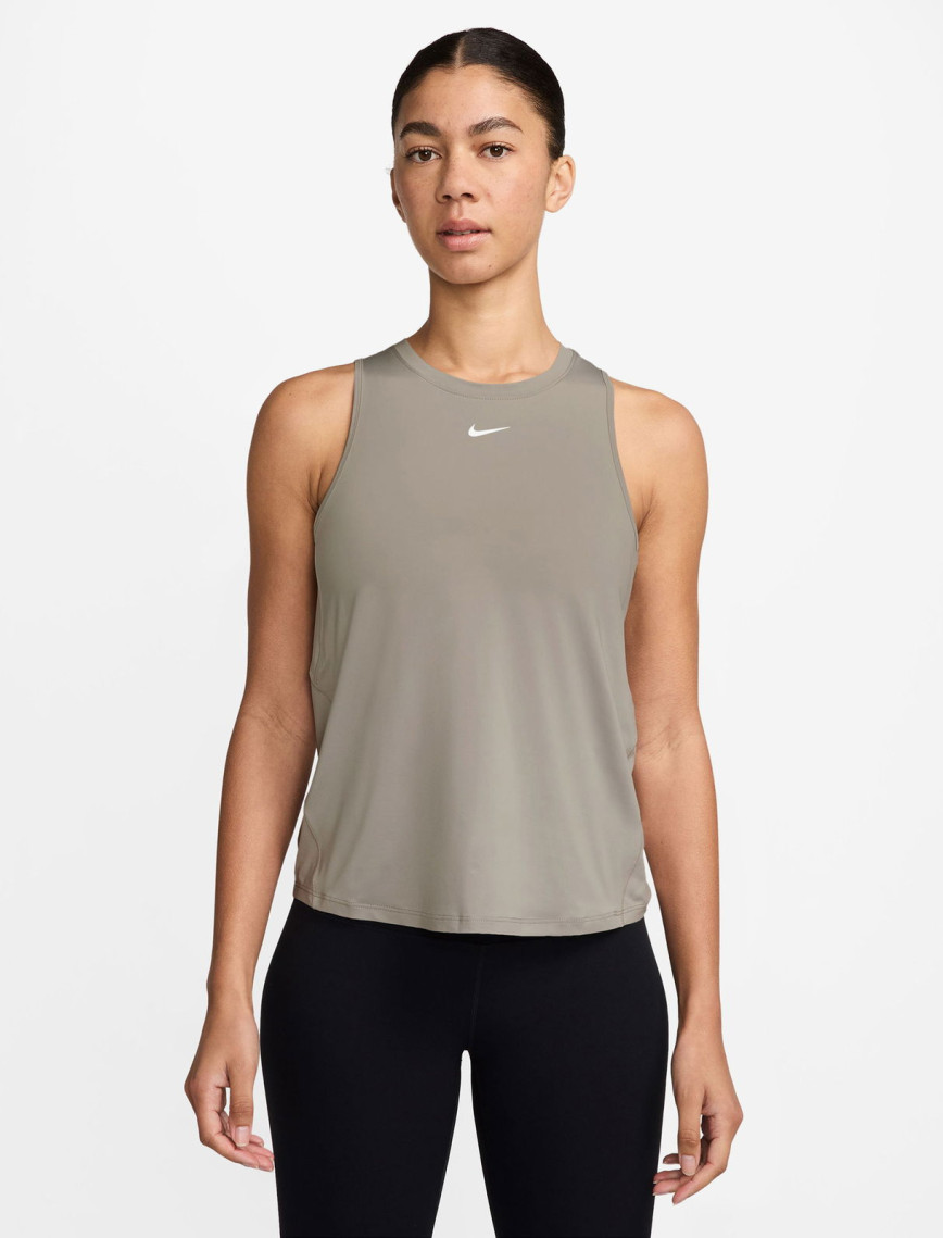 Nike One Classic Dri-Fit Kadın Gri T-Shirt Nike One Classic Dri-Fit Kadın Gri T-Shirt