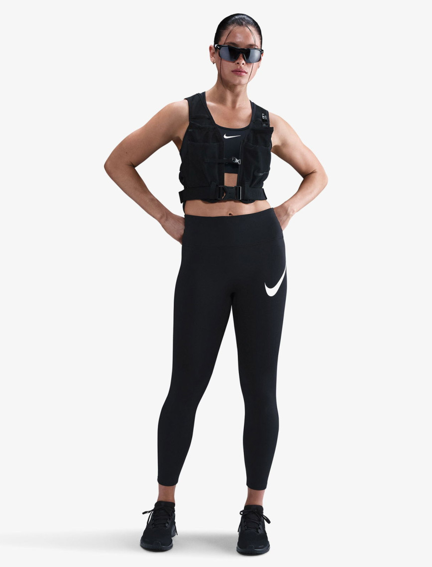 Nike Dri-Fit Tempo Swoosh Run Kadın Yeşil Tayt Nike Dri-Fit Tempo Swoosh Run Kadın Yeşil Tayt