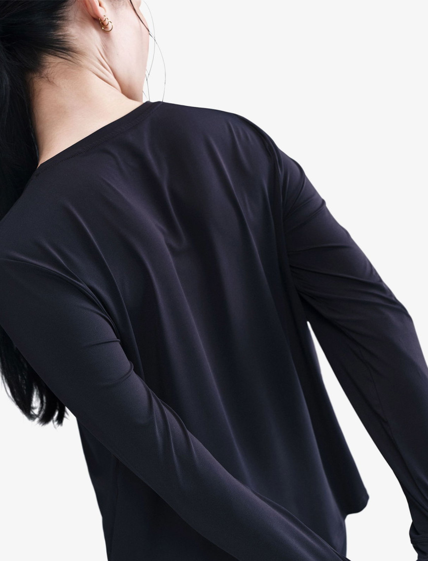 Nike One Classic Dri-Fit Kadın Siyah T-Shirt