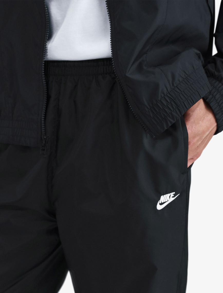 Nike Club Woven Erkek Siyah Eşofman Takımı Nike Club Woven Erkek Siyah Eşofman Takımı