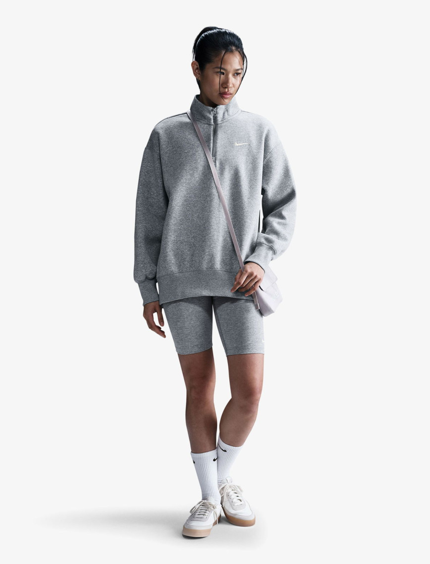 Nike Sportswear Phoenix Fleece Kadın Gri Sweatshirt Nike Sportswear Phoenix Fleece Kadın Gri Sweatshirt