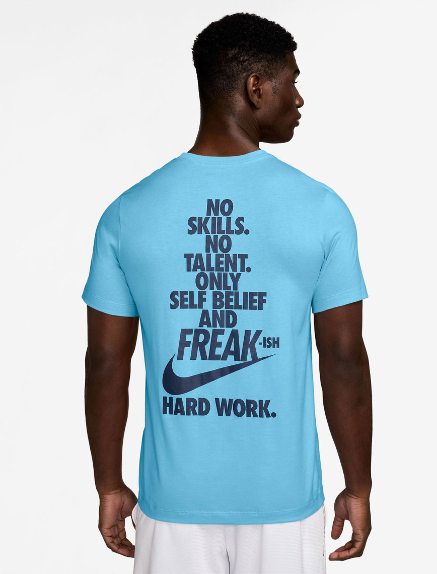 Nike Giannis Erkek Mavi T-Shirt Nike Giannis Erkek Mavi T-Shirt