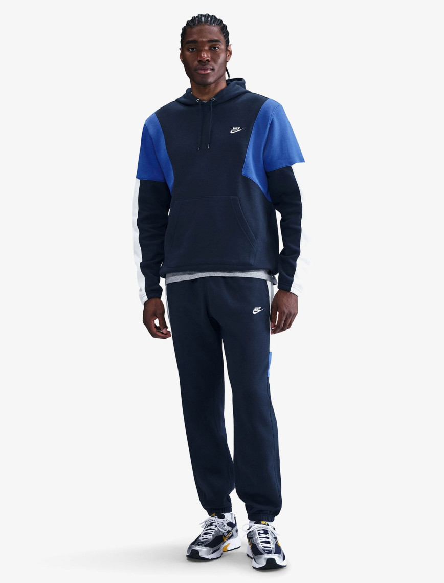Nike Fleece Track Erkek Mavi Sweatshirt Nike Fleece Track Erkek Mavi Sweatshirt