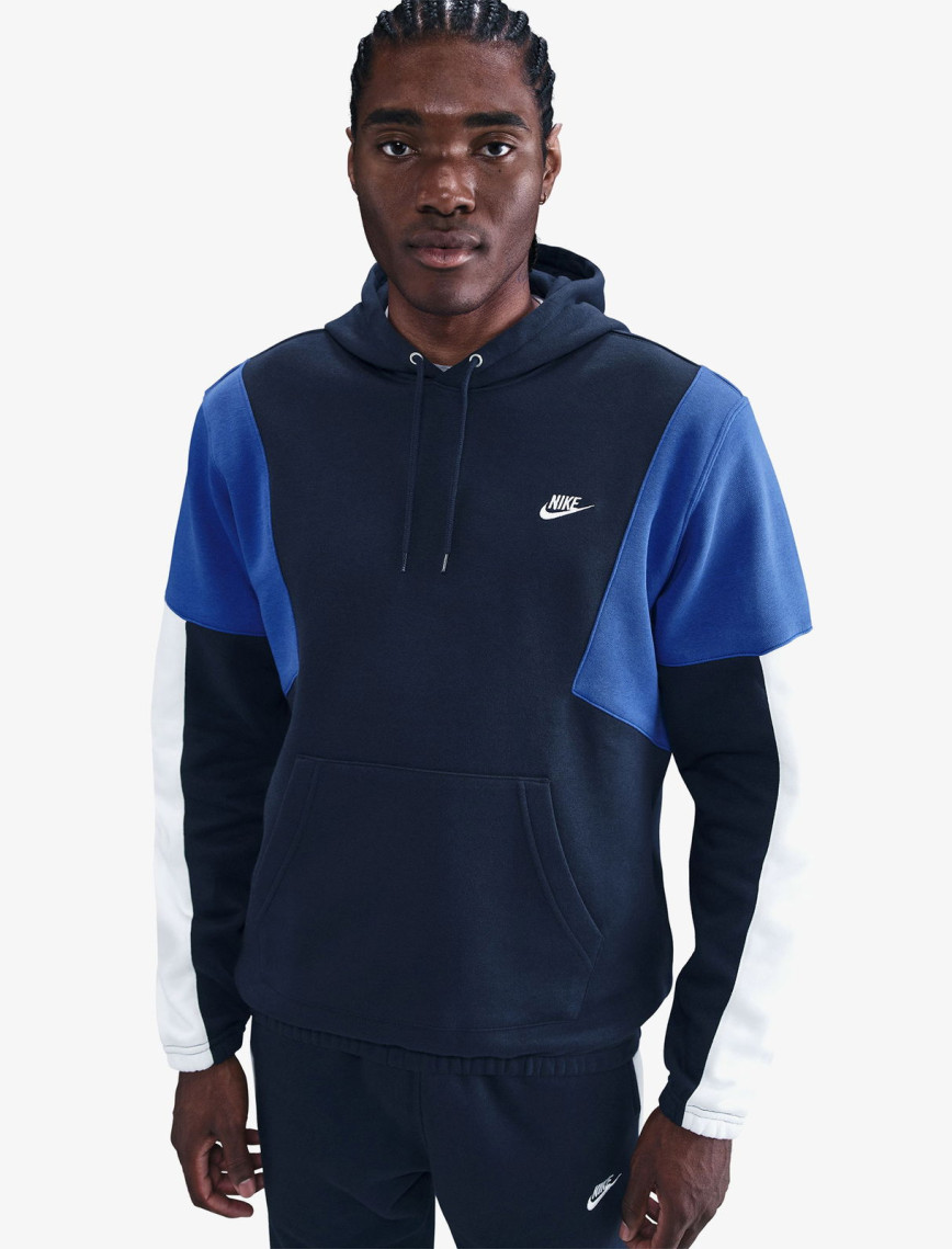Nike Fleece Track Erkek Mavi Sweatshirt Nike Fleece Track Erkek Mavi Sweatshirt