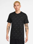 Nike All Over Printed Seasonal Club Erkek Siyah T-Shirt Nike All Over Printed Seasonal Club Erkek Siyah T-Shirt