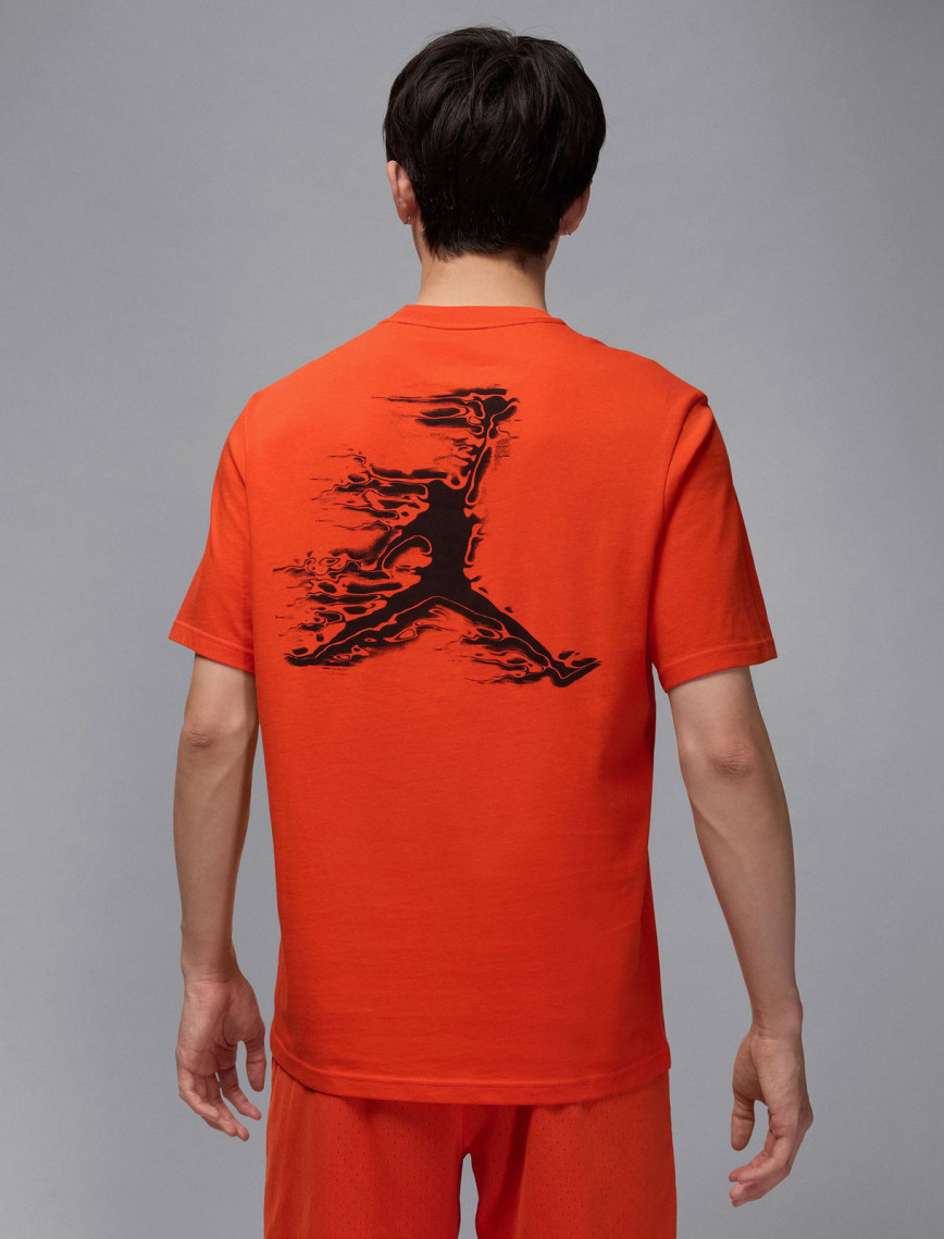 Jordan Dri-Fit Sport Erkek Turuncu T-Shirt