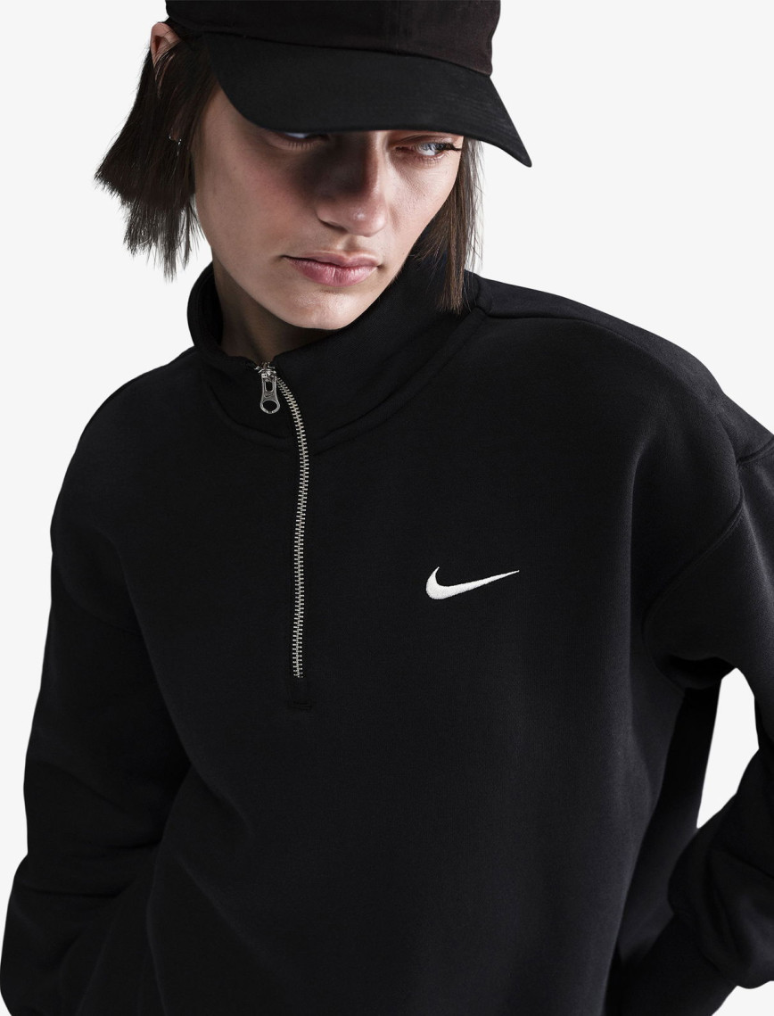 Nike Sportswear Phoenix Fleece Kadın Siyah Sweatshirt Nike Sportswear Phoenix Fleece Kadın Siyah Sweatshirt