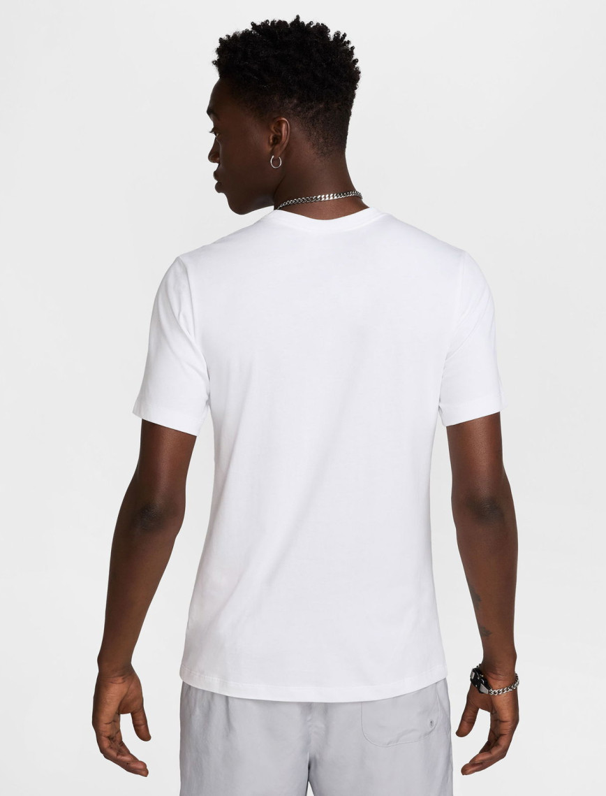 Nike Sportswear Swoosh Erkek Beyaz T-Shirt Nike Sportswear Swoosh Erkek Beyaz T-Shirt