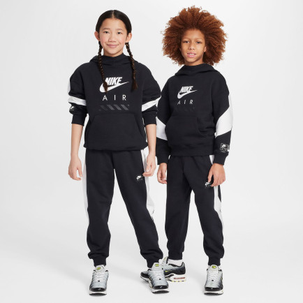 Nike Air Fleece Genç Çocuk Siyah Sweatshirt Nike Air Fleece Genç Çocuk Siyah Sweatshirt