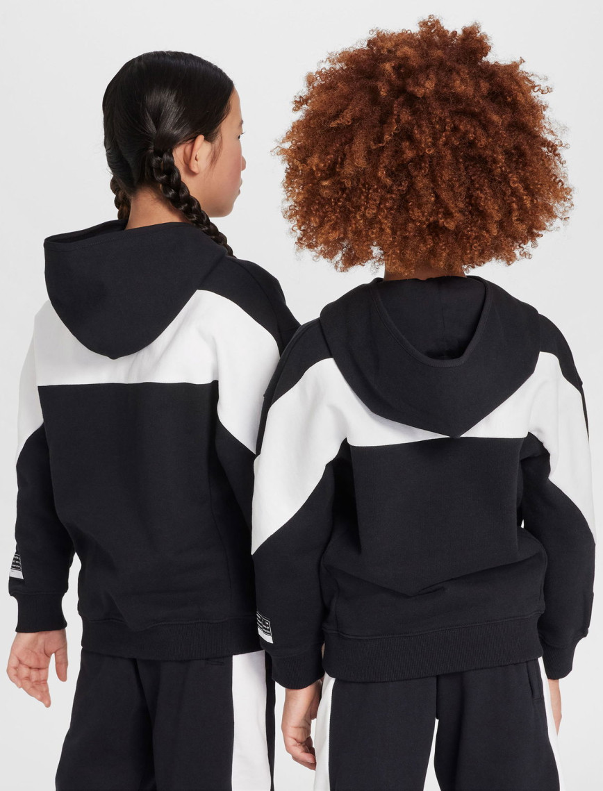 Nike Air Fleece Genç Çocuk Siyah Sweatshirt Nike Air Fleece Genç Çocuk Siyah Sweatshirt