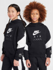 Nike Air Fleece Genç Çocuk Siyah Sweatshirt Nike Air Fleece Genç Çocuk Siyah Sweatshirt
