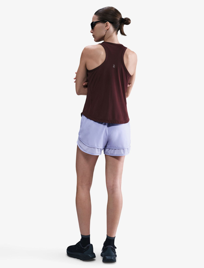 Nike Dri-Fit Tempo Kadın Bordo Kolsuz T-Shirt Nike Dri-Fit Tempo Kadın Bordo Kolsuz T-Shirt