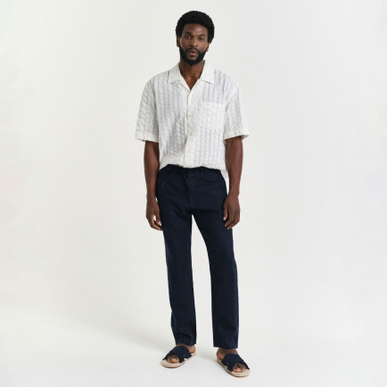 GANT Erkek Lacivert Relaxed Fit Pantolon GANT Erkek Lacivert Relaxed Fit Pantolon