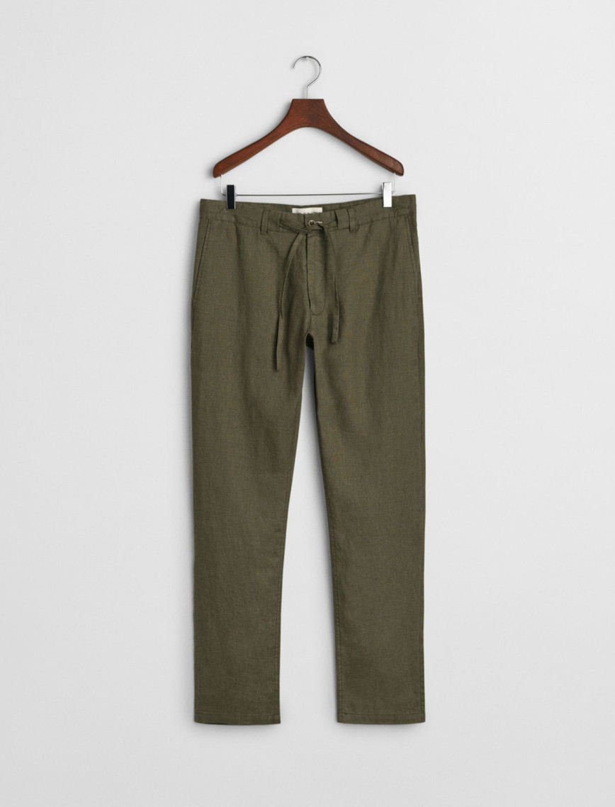 GANT Erkek Yeşil Relaxed Fit Pantolon GANT Erkek Yeşil Relaxed Fit Pantolon