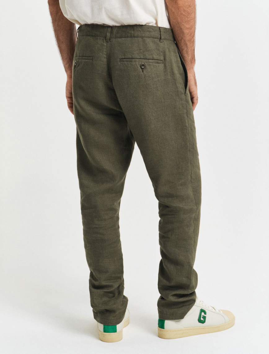 GANT Erkek Yeşil Relaxed Fit Pantolon GANT Erkek Yeşil Relaxed Fit Pantolon