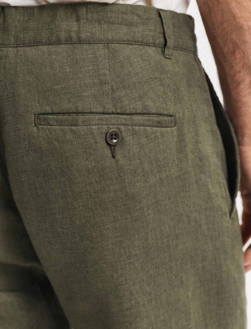 GANT Erkek Yeşil Relaxed Fit Pantolon GANT Erkek Yeşil Relaxed Fit Pantolon
