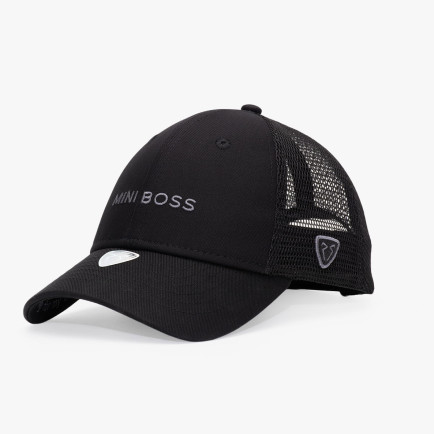 RustandRich Kadın Erkek Siyah/Gümüş Baseball Şapka-Timeless Collection-Mini Boss RustandRich Kadın Erkek Siyah/Gümüş Baseball Şapka-Timeless Collection-Mini Boss