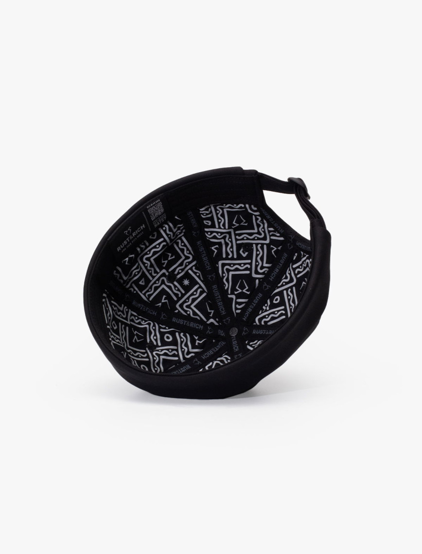 RustandRich Kadın Erkek Siyah Docker Şapka-Timeless Collection-Casual RustandRich Kadın Erkek Siyah Docker Şapka-Timeless Collection-Casual