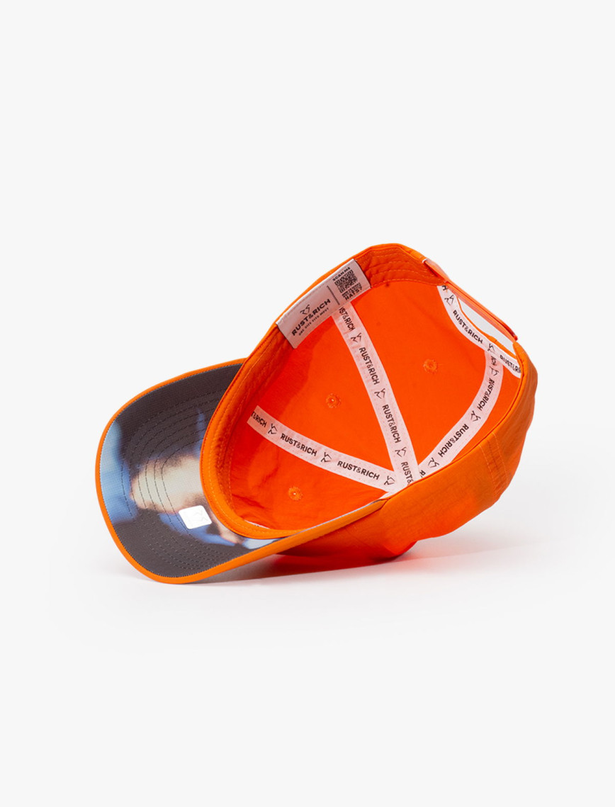 RustandRich Kadın Erkek Turuncu Baseball Şapka-Move's Collection-Gym RustandRich Kadın Erkek Turuncu Baseball Şapka-Move's Collection-Gym