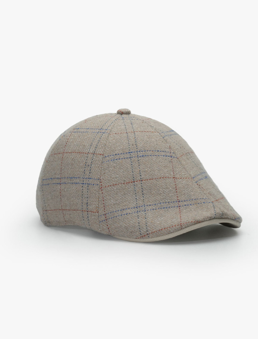 RustandRich Kadın Erkek Gri Casket Şapka-Premium Collection-Scotland RustandRich Kadın Erkek Gri Casket Şapka-Premium Collection-Scotland