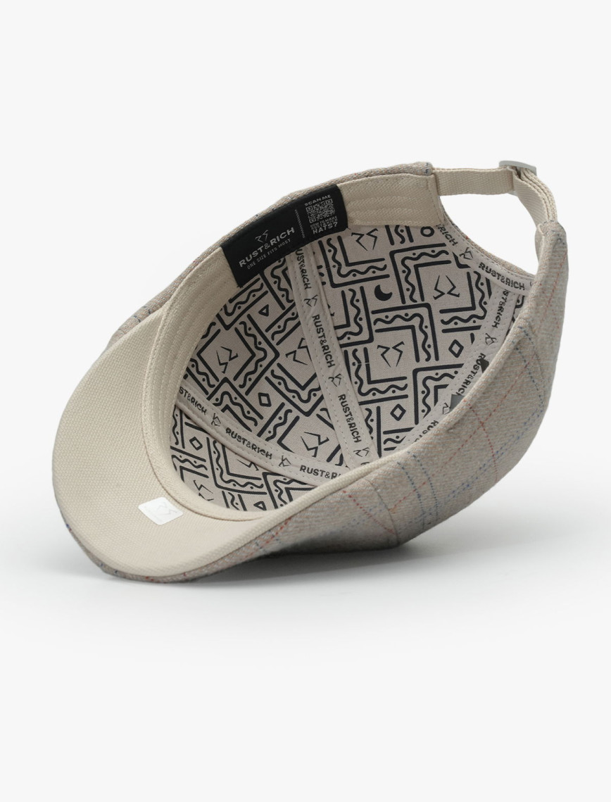 RustandRich Kadın Erkek Gri Casket Şapka-Premium Collection-Scotland RustandRich Kadın Erkek Gri Casket Şapka-Premium Collection-Scotland