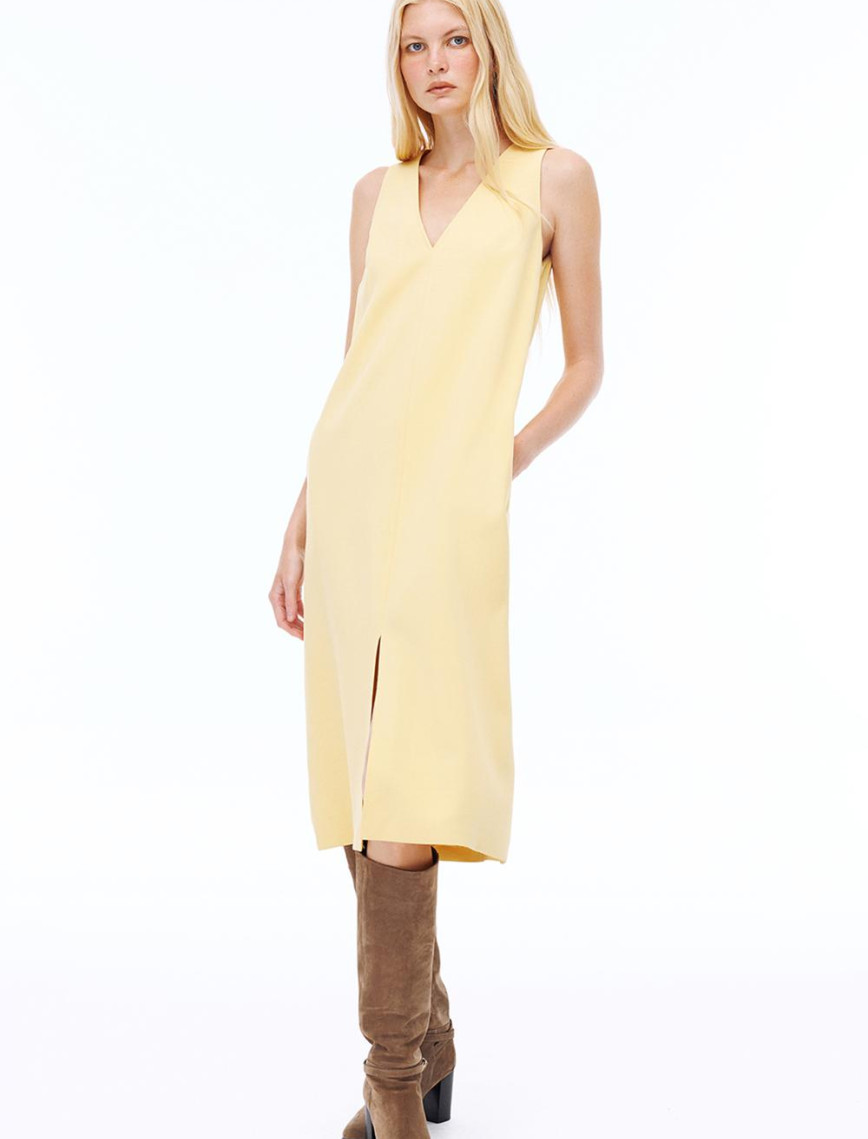 Seras Vanilya Renk Elbise