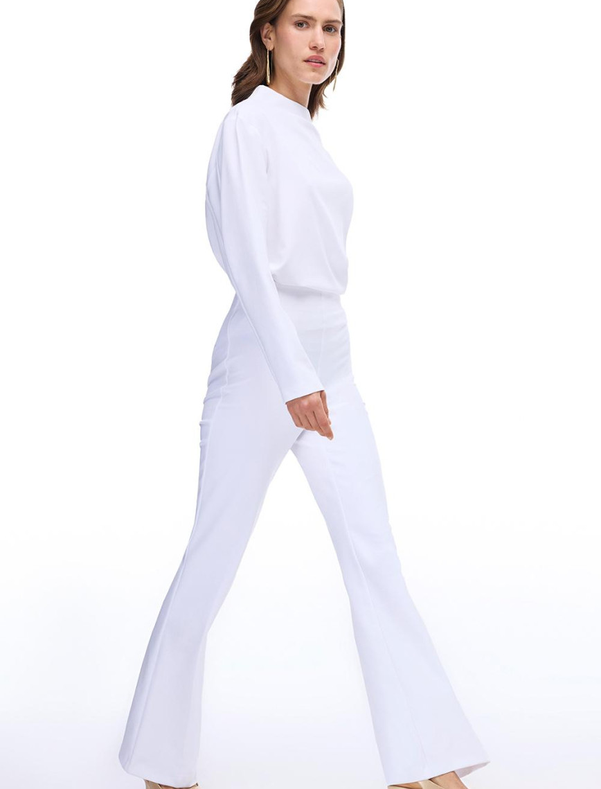 Animas Slim Fit Uzun Boy Beyaz Pantolon Animas Slim Fit Uzun Boy Beyaz Pantolon