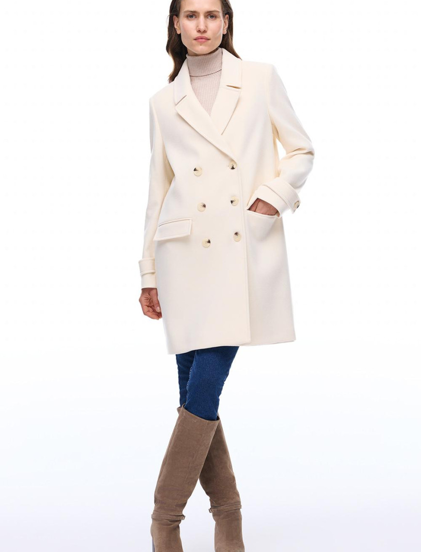 Mona Regular Fit Diz Üstü Takma Kol Erkek Yaka Devetuyu Kaban Mona Regular Fit Diz Üstü Takma Kol Erkek Yaka Devetuyu Kaban