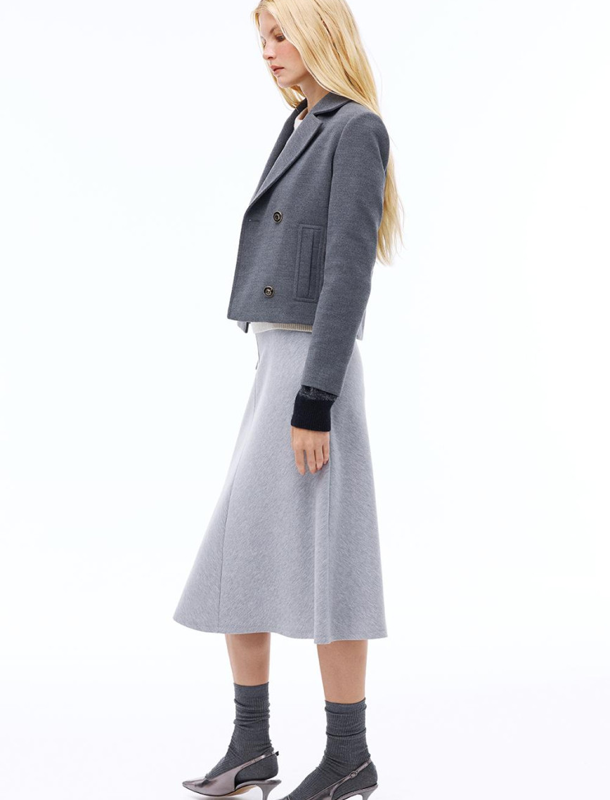 Mona Regular Fit Kısa Boy Takma Kol Erkek Yaka Antrasit Kaban Mona Regular Fit Kısa Boy Takma Kol Erkek Yaka Antrasit Kaban