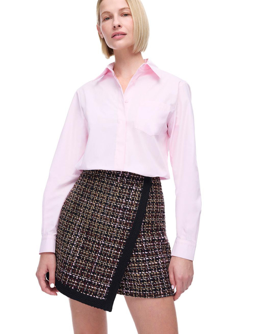 Amelias Regular Fit Standart Boy Düşük Kollu Gömlek Yaka Pudra Gömlek Amelias Regular Fit Standart Boy Düşük Kollu Gömlek Yaka Pudra Gömlek