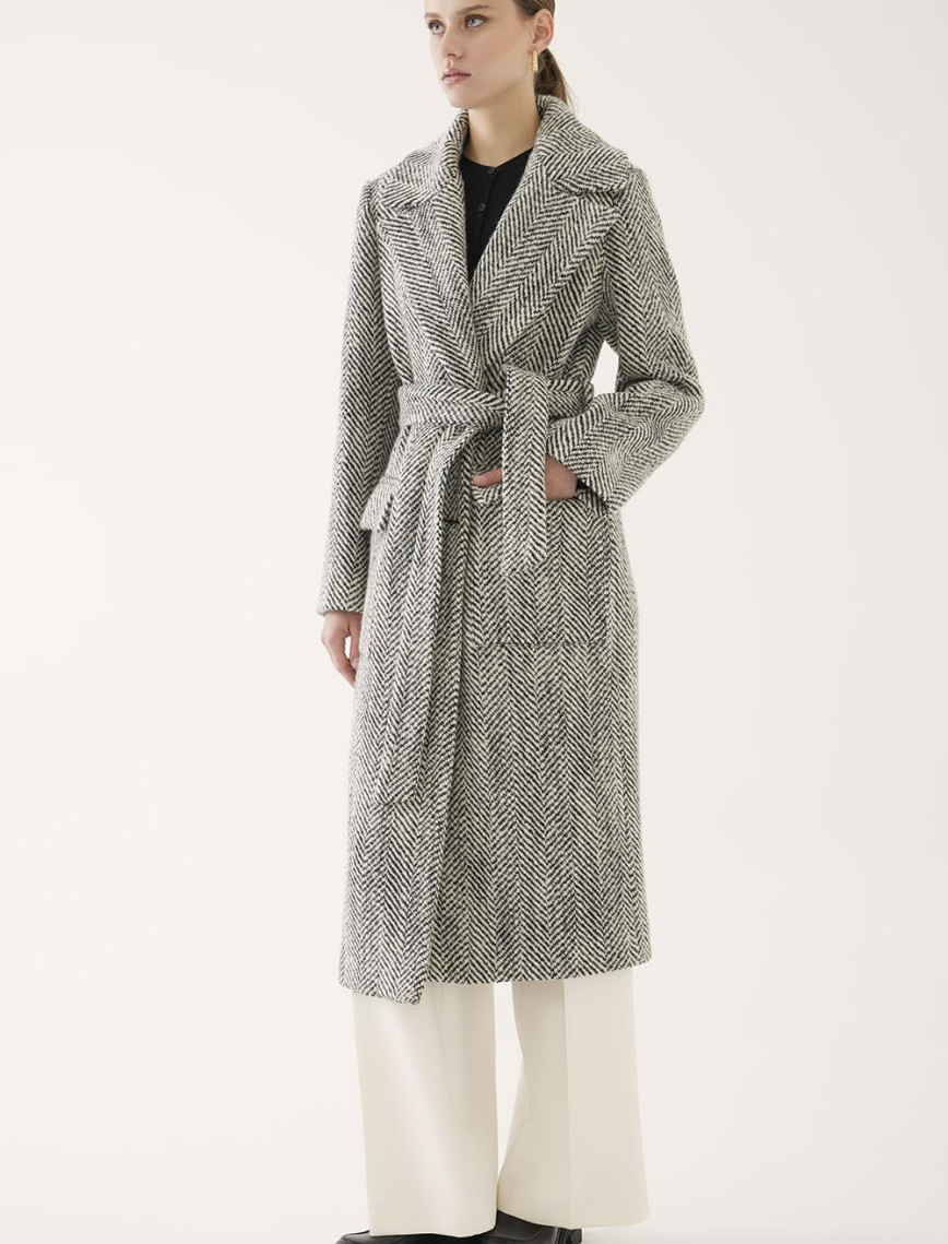 Sadie Siyah Beyaz Renk Kadın Kaban Sadie Siyah Beyaz Renk Kadın Kaban