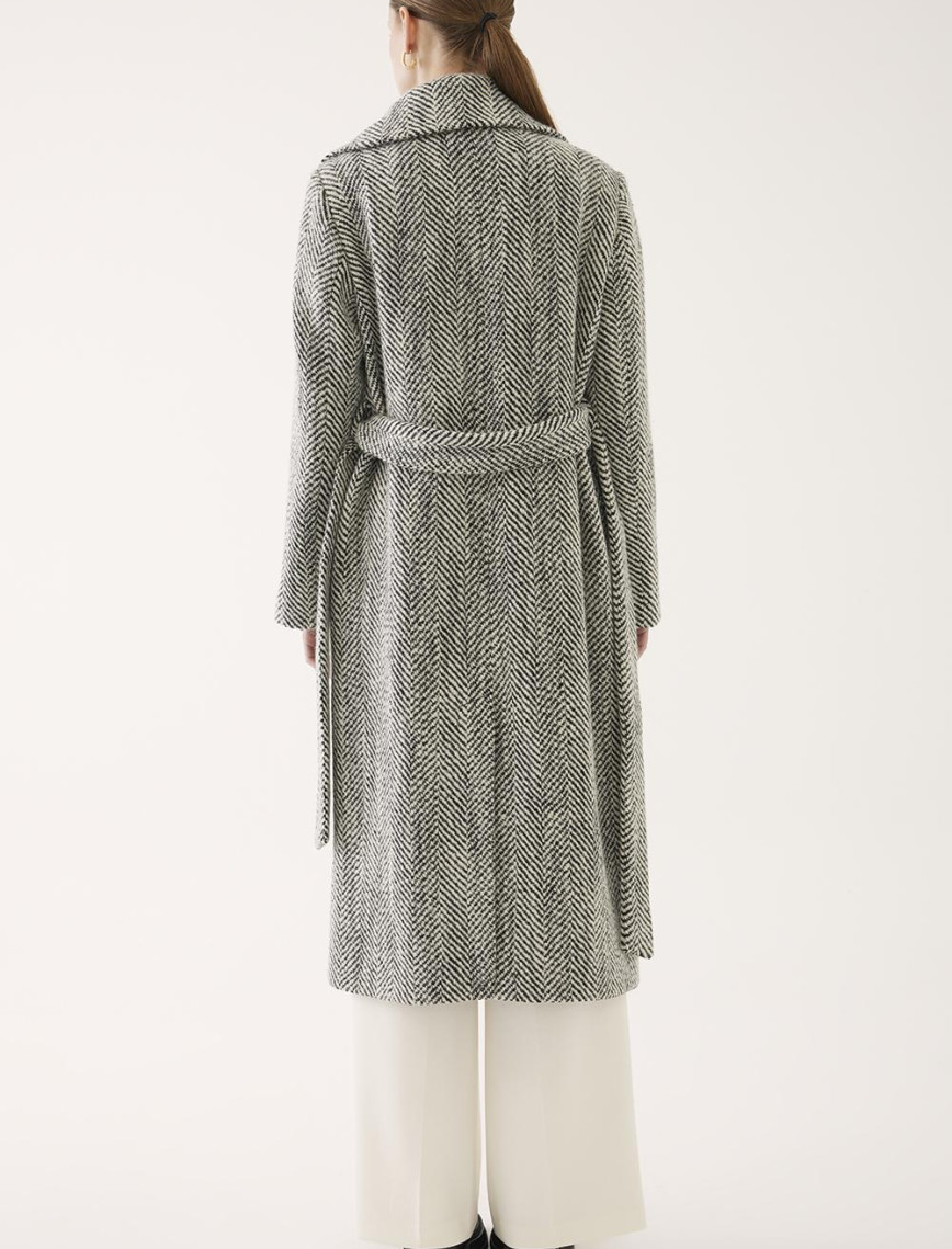 Sadie Siyah Beyaz Renk Kadın Kaban Sadie Siyah Beyaz Renk Kadın Kaban