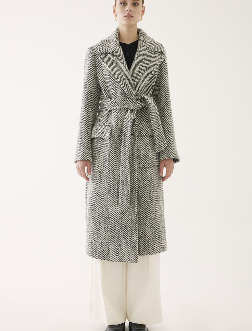 Sadie Siyah Beyaz Renk Kadın Kaban Sadie Siyah Beyaz Renk Kadın Kaban