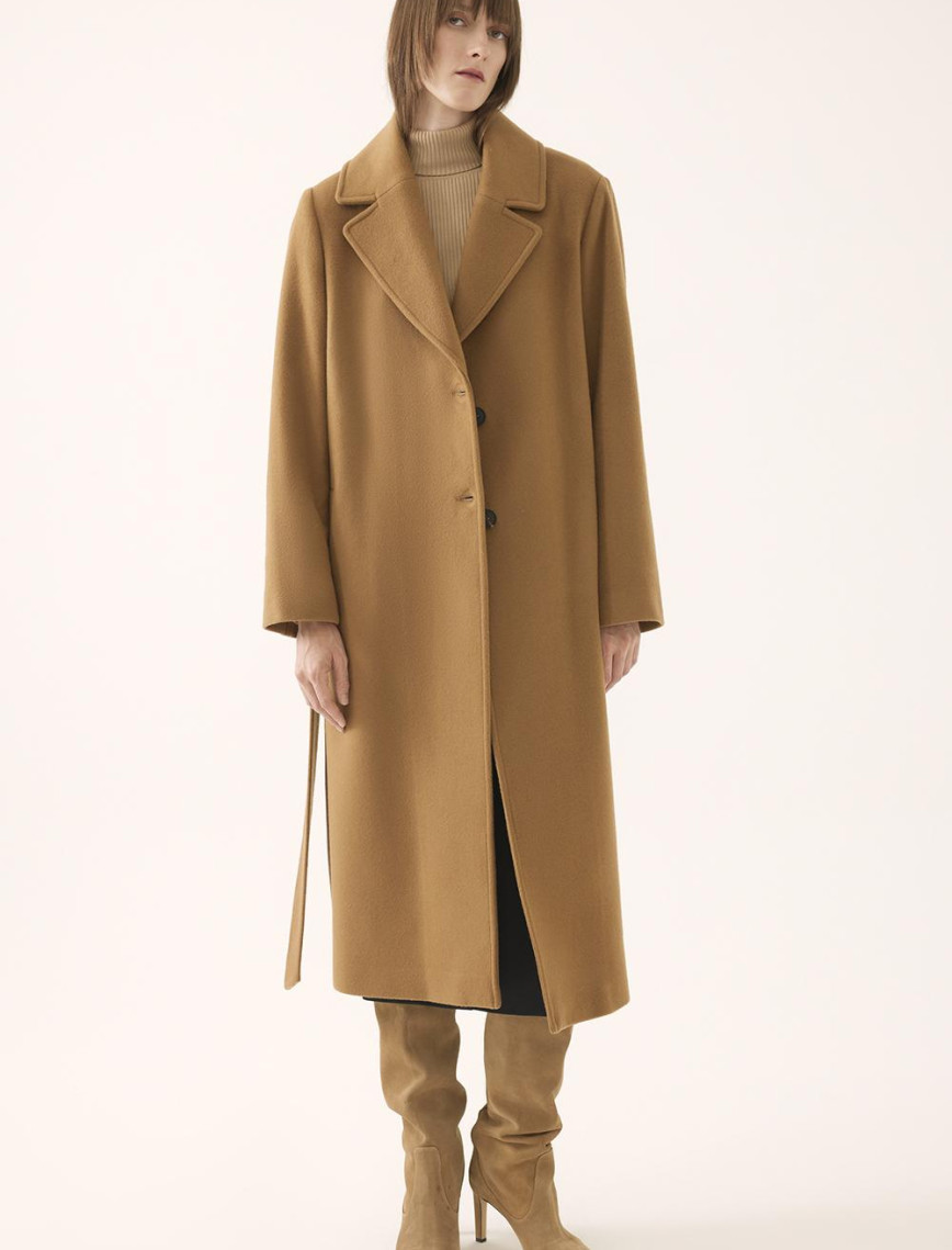 Vincent Devetüyü Renk Kadın Kaban Vincent Devetüyü Renk Kadın Kaban