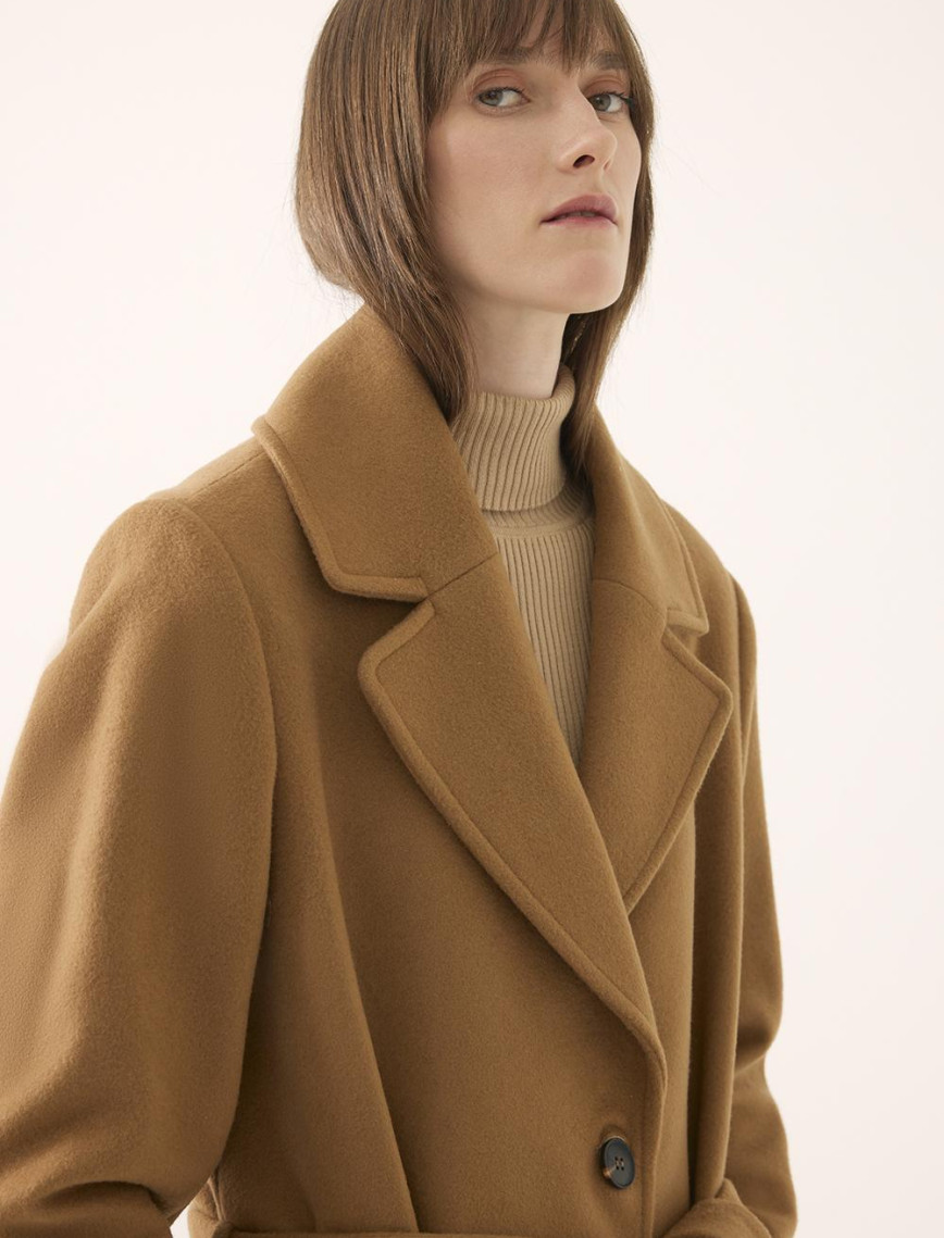 Vincent Devetüyü Renk Kadın Kaban Vincent Devetüyü Renk Kadın Kaban