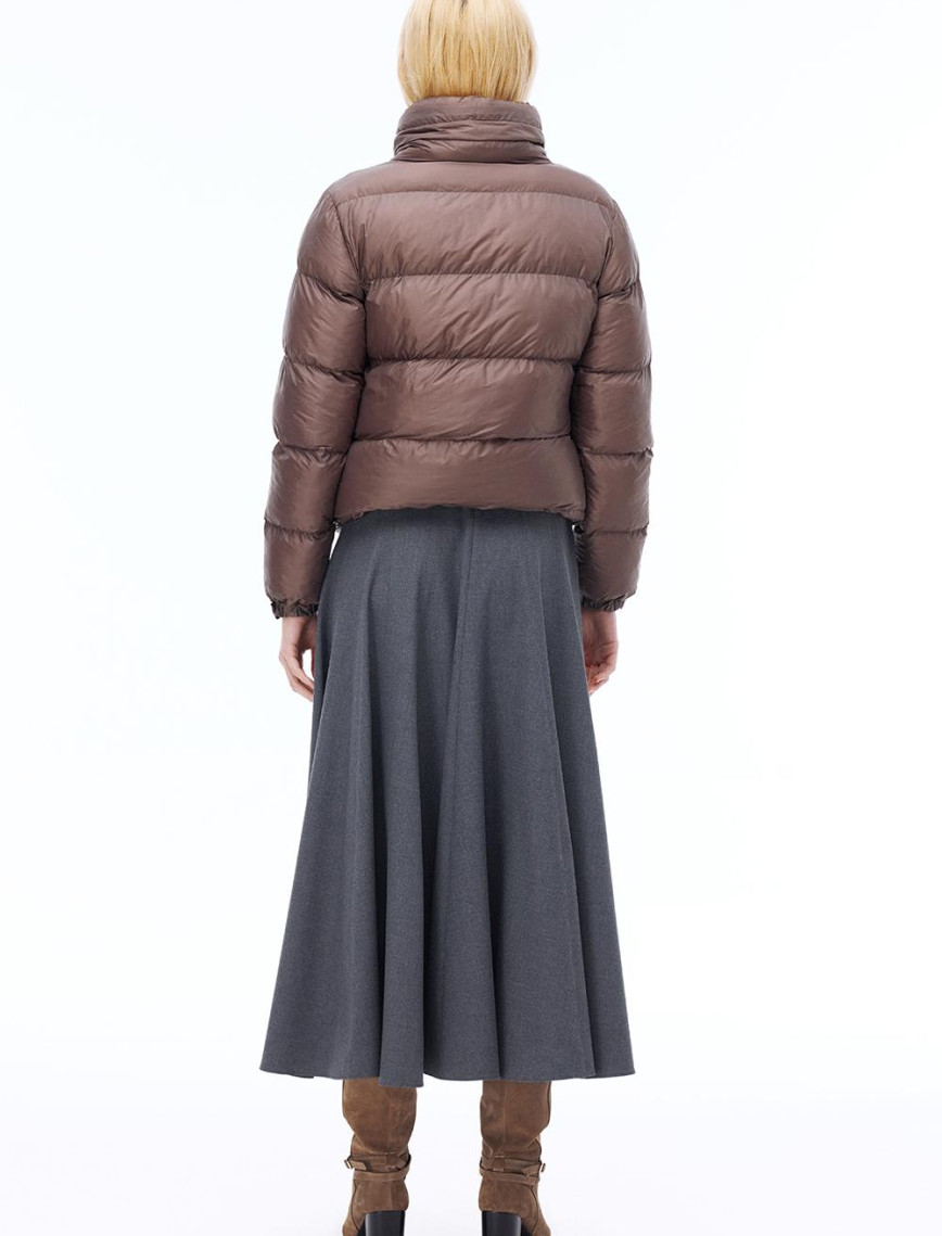 Awans Regular Fit Kısa Boy Takma Kol Hakim Yaka Vizon Mont Awans Regular Fit Kısa Boy Takma Kol Hakim Yaka Vizon Mont