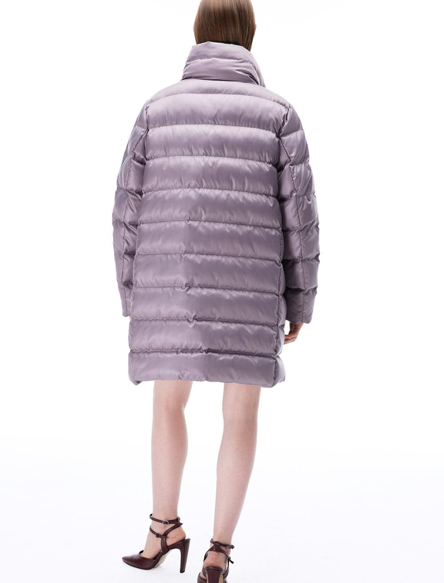 Awans Regular Fit Diz Üstü Takma Kol Hakim Yaka Gri Mont Awans Regular Fit Diz Üstü Takma Kol Hakim Yaka Gri Mont