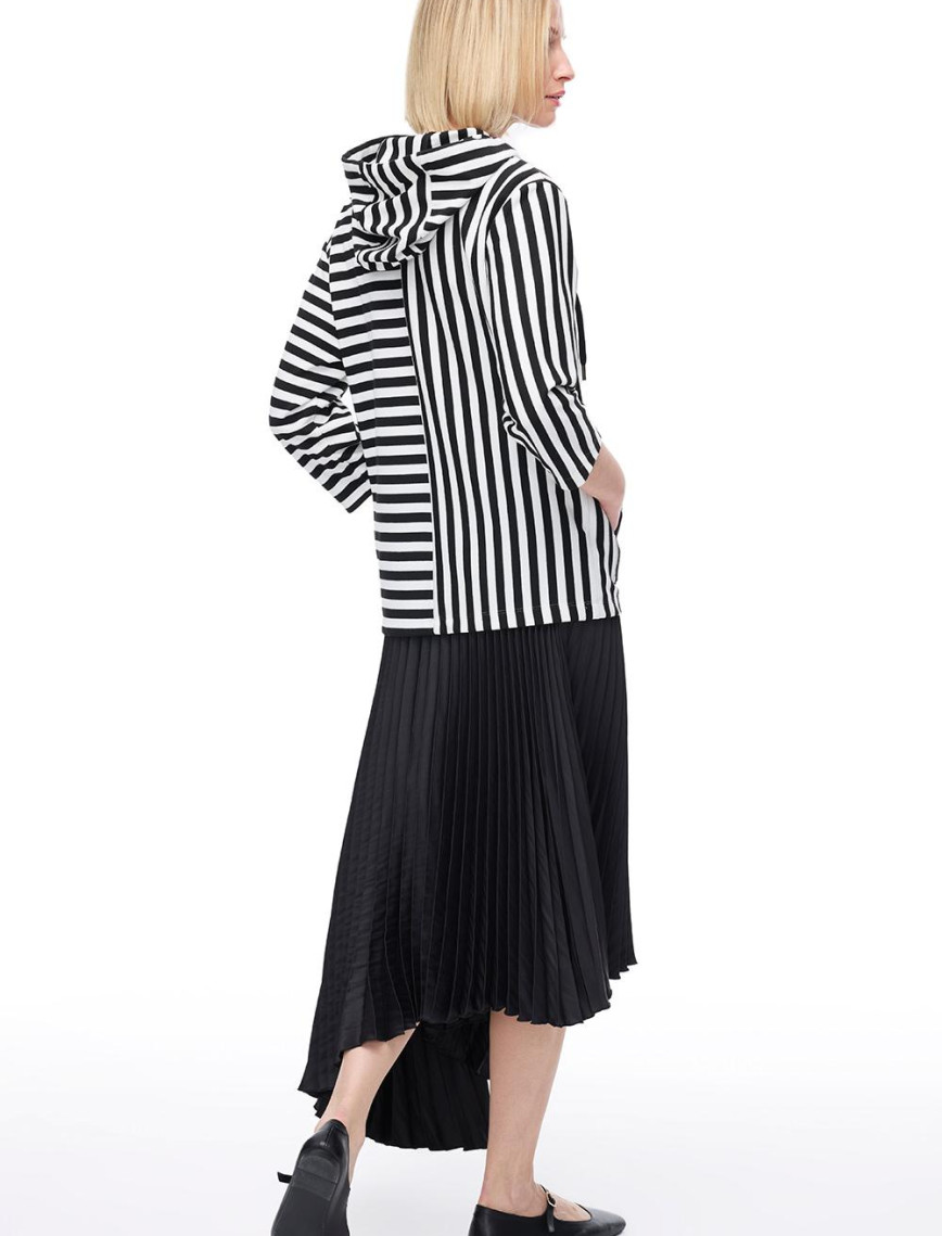 Siyah Deylas Regular Fit Yüksek Bel Diz Altı Etek Siyah Deylas Regular Fit Yüksek Bel Diz Altı Etek