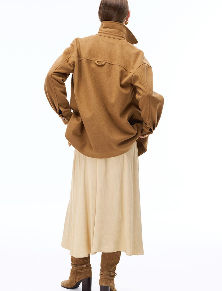 Angels Regular Fit Standart Boy Düşük Kollu Gömlek Yaka Devetuyu Mont Angels Regular Fit Standart Boy Düşük Kollu Gömlek Yaka Devetuyu Mont