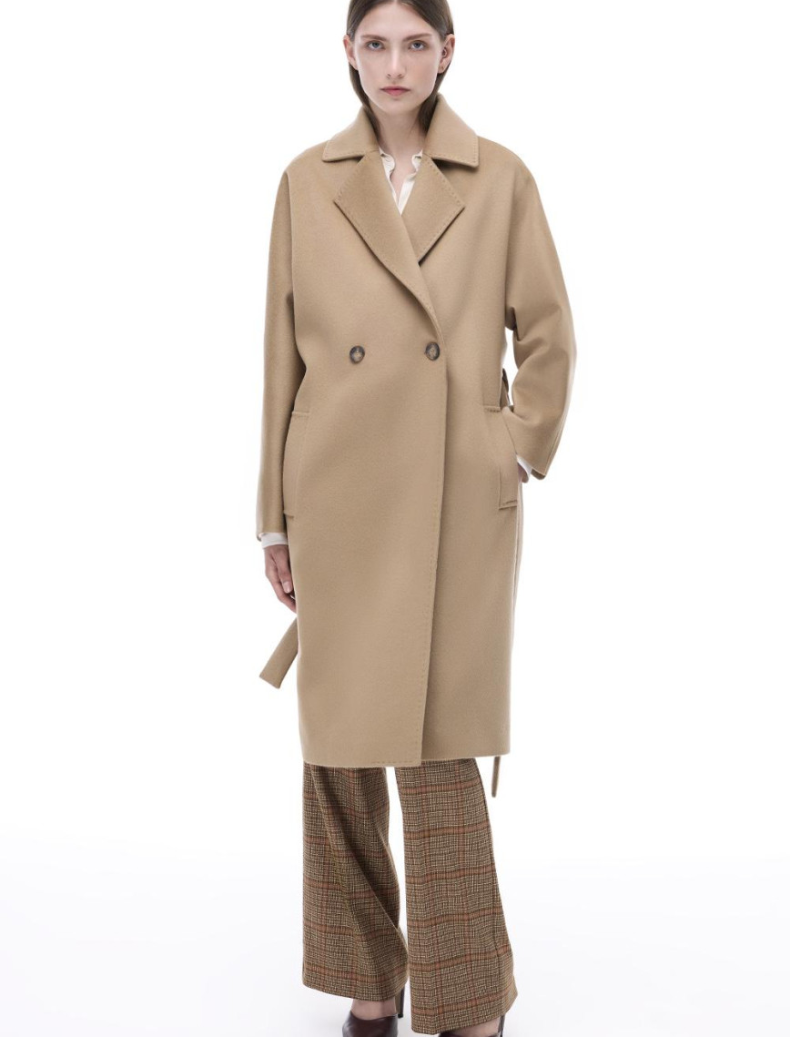 Candys Regular Fit Diz Altı Yarasa Kol Ceket Yaka Devetuyu Kaban Candys Regular Fit Diz Altı Yarasa Kol Ceket Yaka Devetuyu Kaban