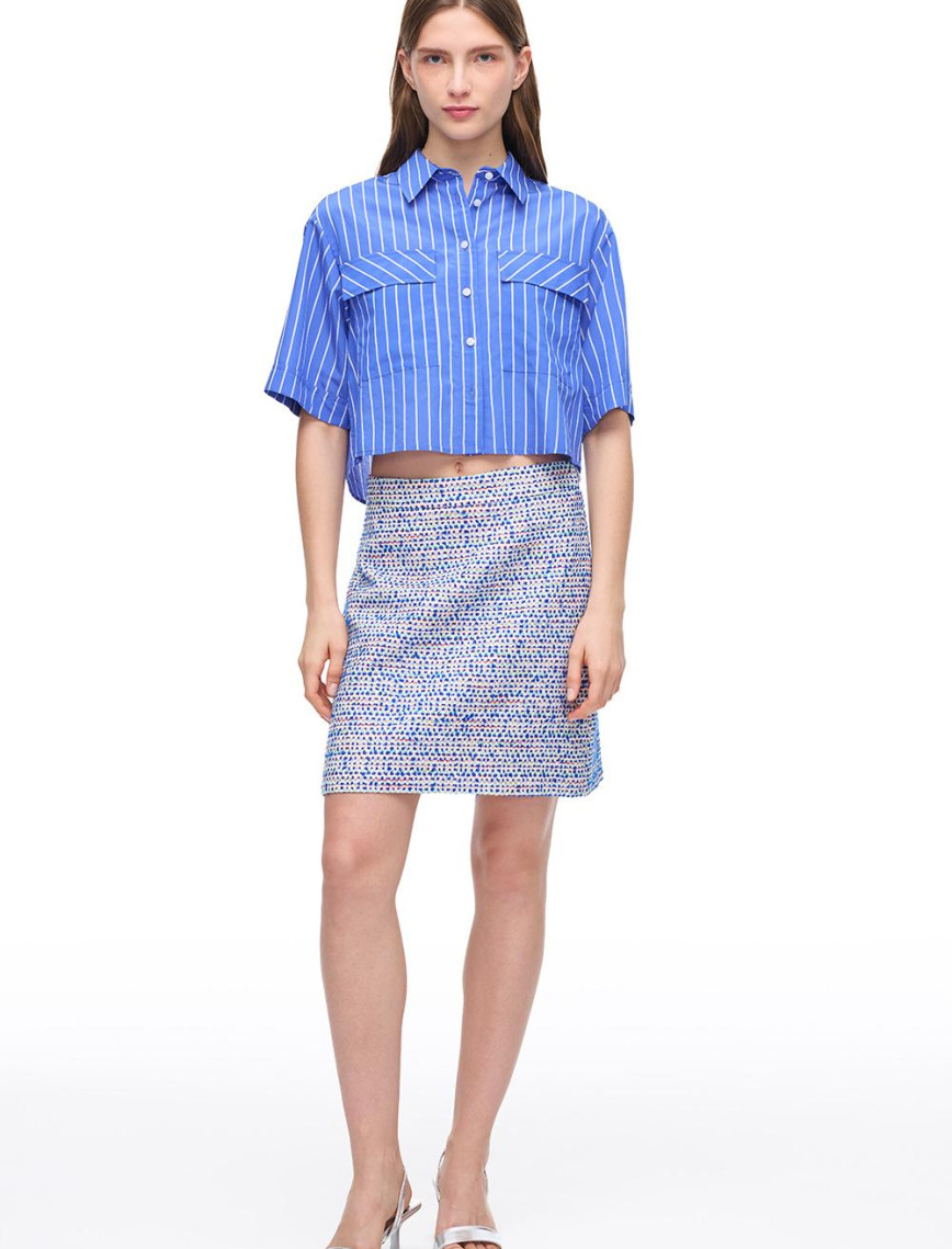 Saks Metz Regular Fit Kısa Kol Gömlek