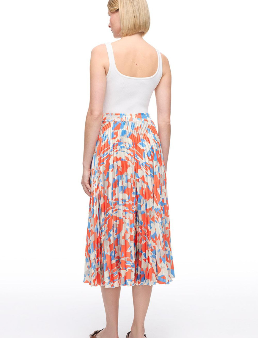 Çok Renkli Demis Regular Fit Yüksek Bel Midi Boy Etek Çok Renkli Demis Regular Fit Yüksek Bel Midi Boy Etek