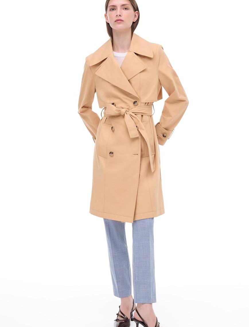 Talisman Rahat Kalıp Takma Kol Erkek Yaka Devetüyü Renk Trenckot Talisman Rahat Kalıp Takma Kol Erkek Yaka Devetüyü Renk Trenckot