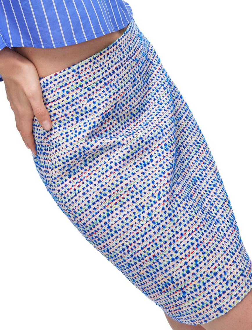 Çok Renkli Brave Regular Fit Yüksek Bel Mini Boy Etek Çok Renkli Brave Regular Fit Yüksek Bel Mini Boy Etek